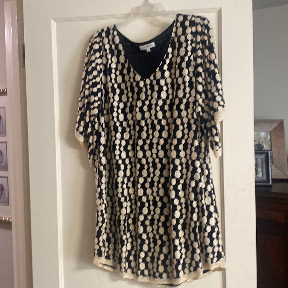Cute black & tan dress